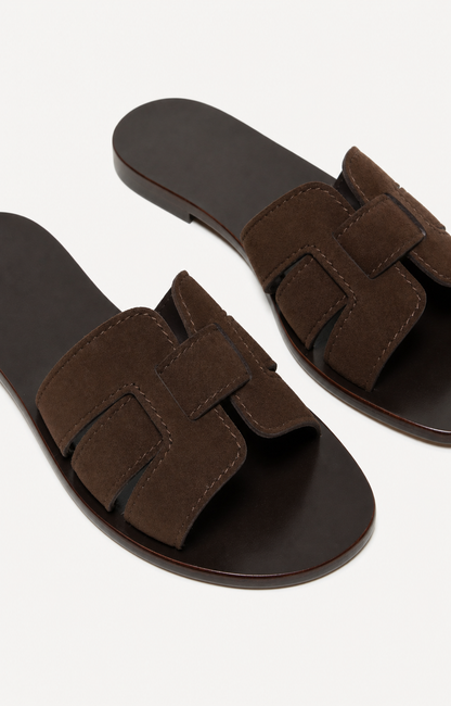 The Soriano Intreccio Sandal Espresso