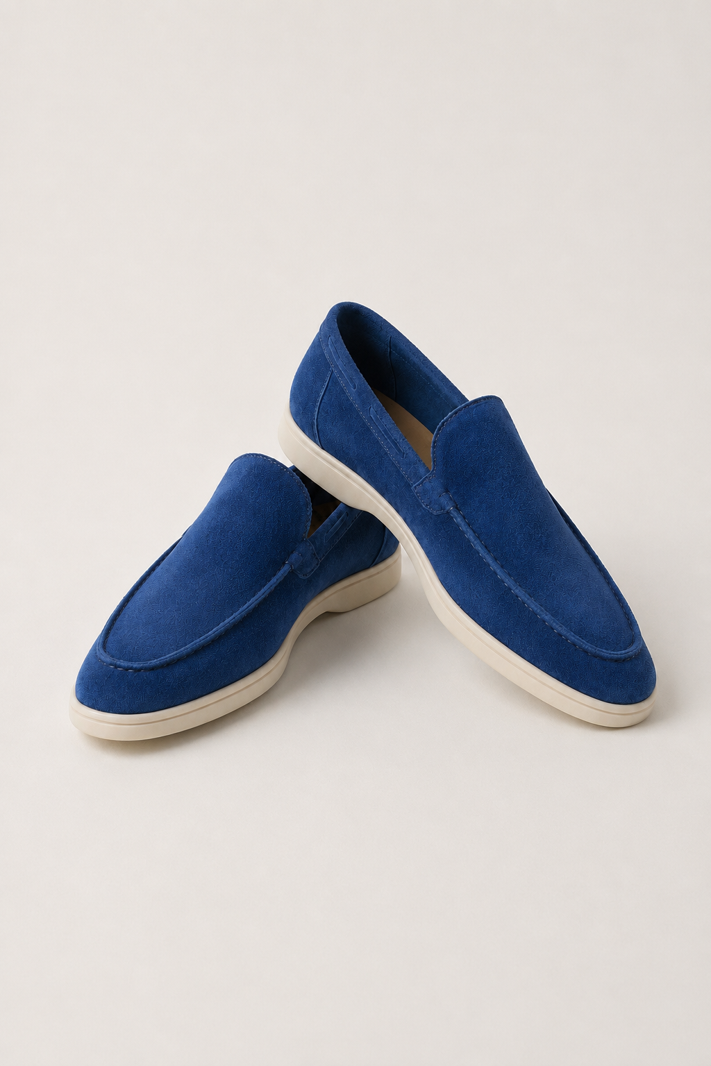 The Soriano Suede Loafer Royal Blue