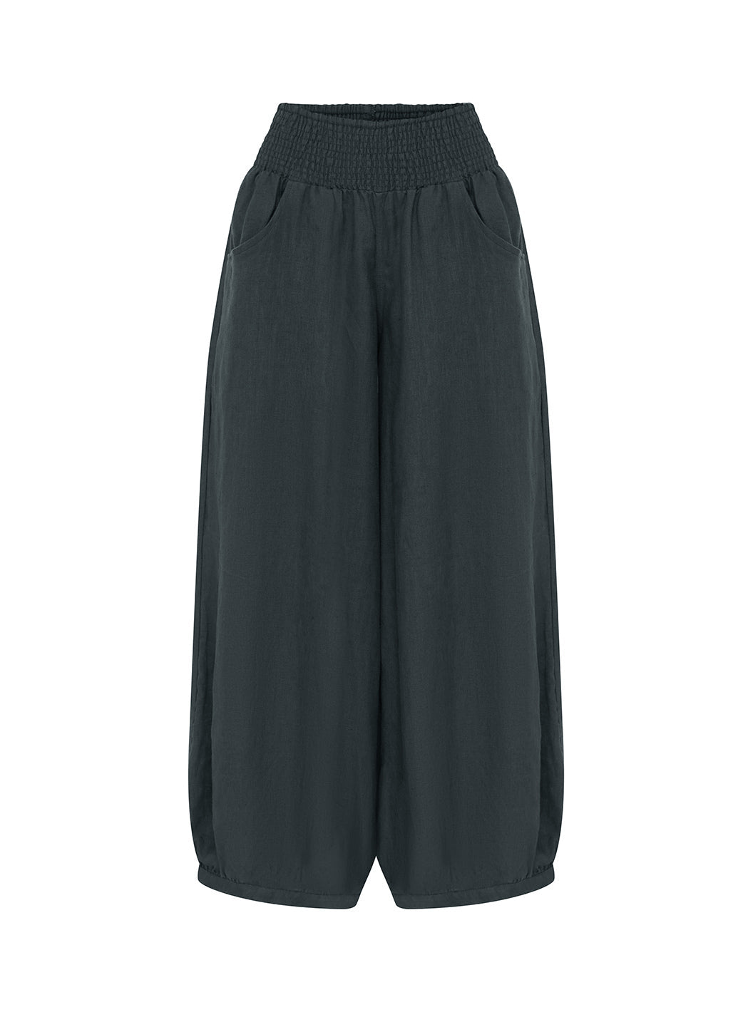 The Riviera Comfort balloon Pants – Charcoal