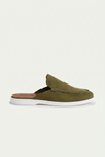 The Soriano Milano Suede Mule — Sage