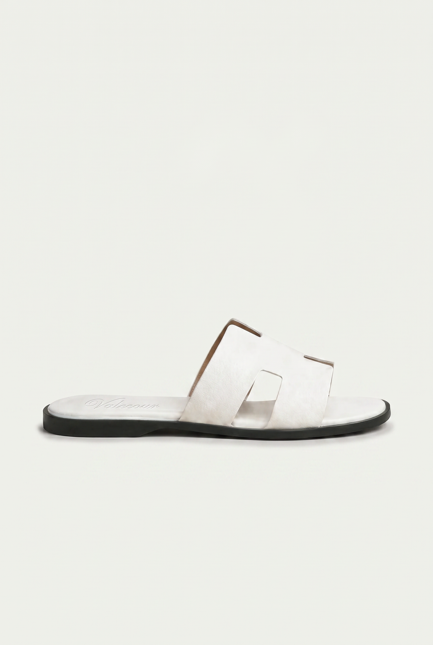 The Soriano Leather Sandal White