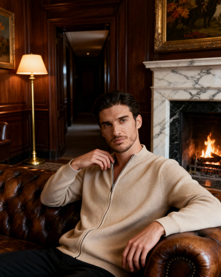 The Soriano Cashmere Vest