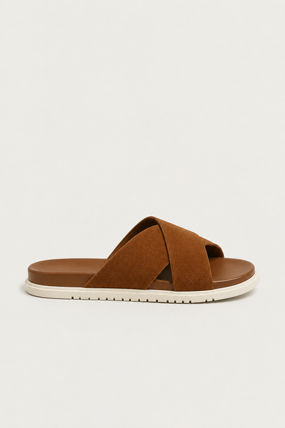 Soriano Crossover Slide Light Brown