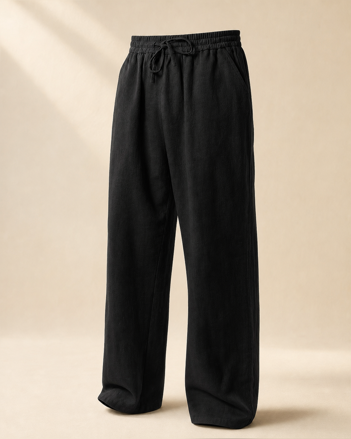 The Riviera Linen-Blend Drawstring Trouser