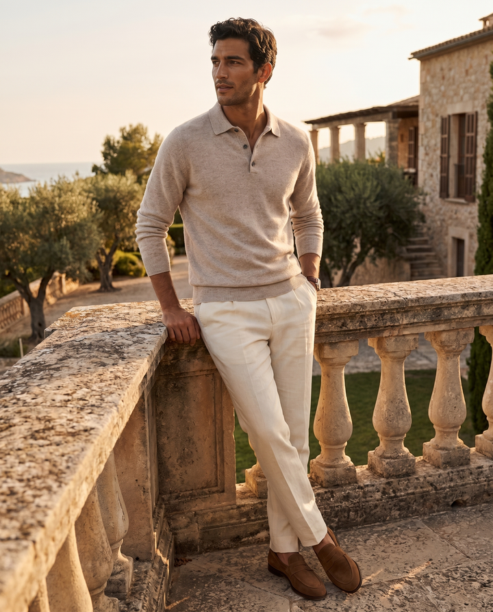 The Soriano Cashmere Polo