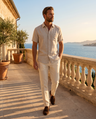 The Riviera Linen Shirt (Shortsleeve)