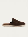 The Soriano Milano Suede Mule — Brown