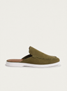 The Soriano Milano Suede Mule — Sage