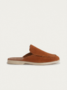 The Soriano Milano Suede Mule — Tan