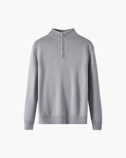 The Soriano Merino Wool Zip Up