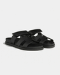 Soriano Taormina Leather Sandal Nero